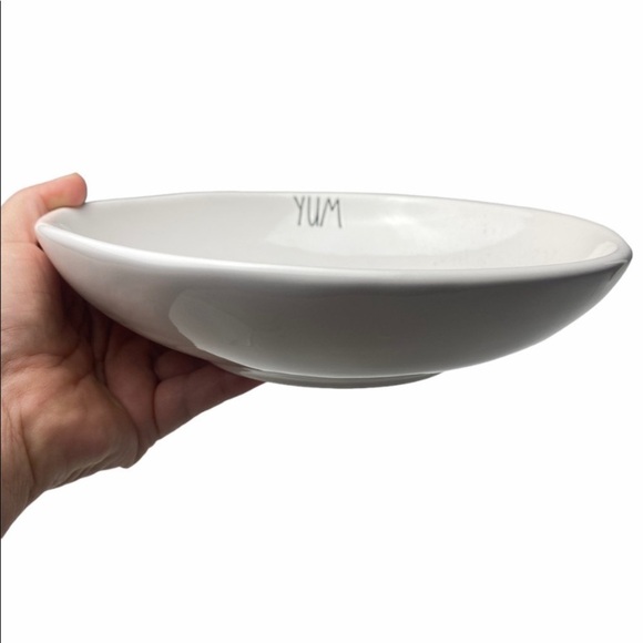 LAST ONE!! Rare Rae Dunn Coupe Bowl "YUM" - Picture 2 of 3